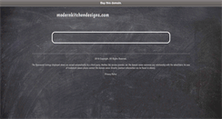 Desktop Screenshot of modernkitchendesigns.com